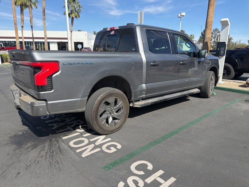 Certified 2023 Ford F150 Lightning Lariat w/ Equipment Group 511A High image 3