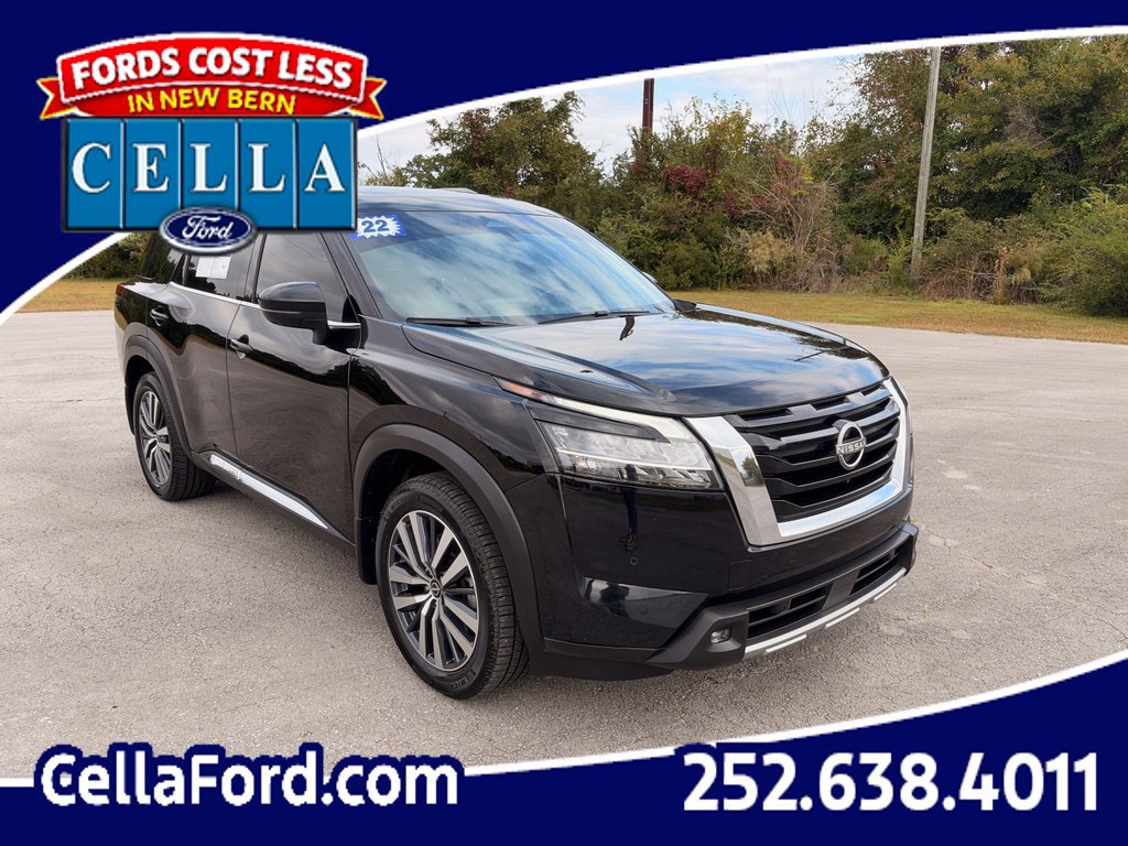 Used 2022 Nissan Pathfinder Platinum w/ Cargo Package FWD image 1