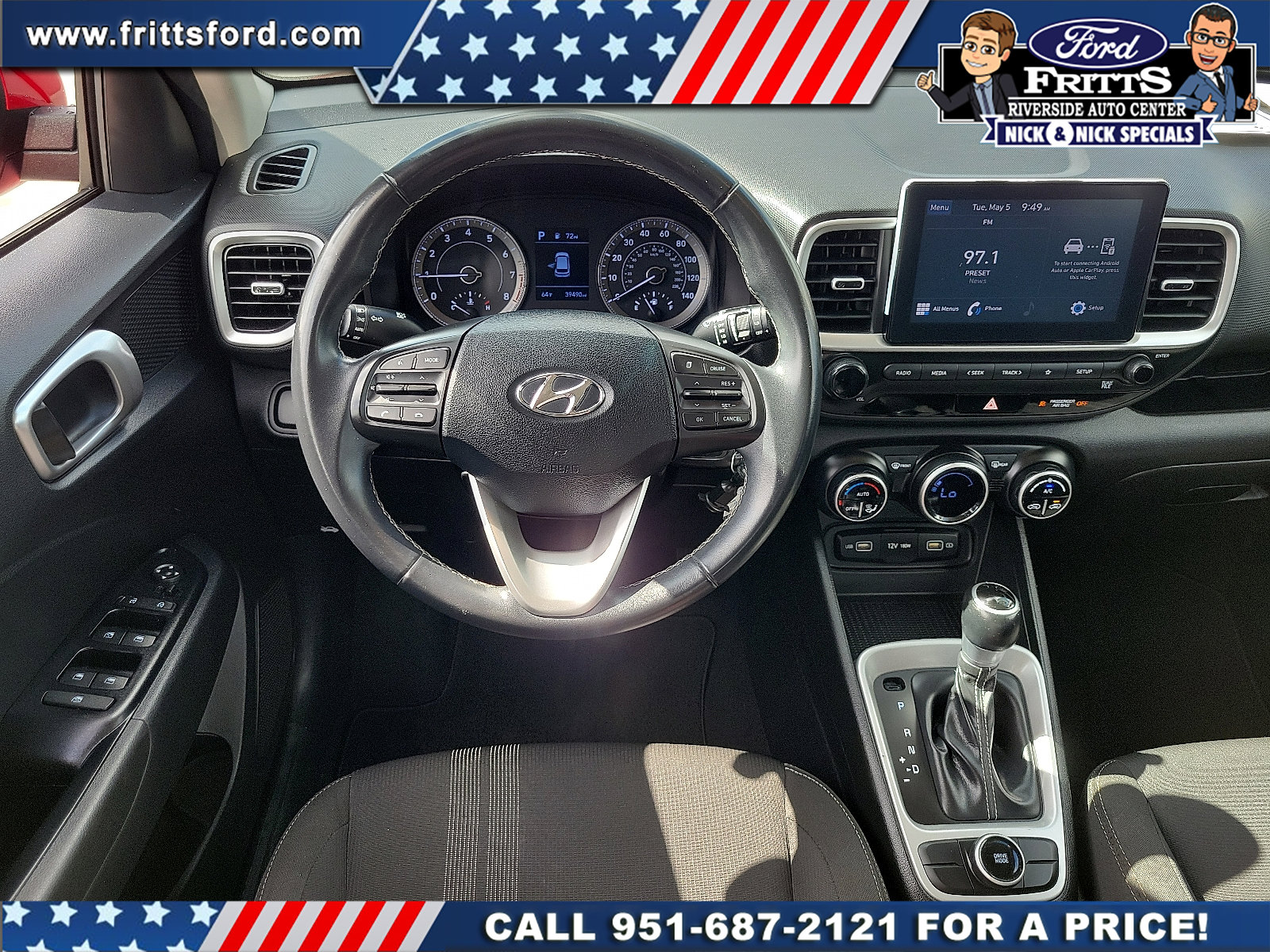 Used 2022 Hyundai Venue SEL w/ Cargo Package FWD image 5