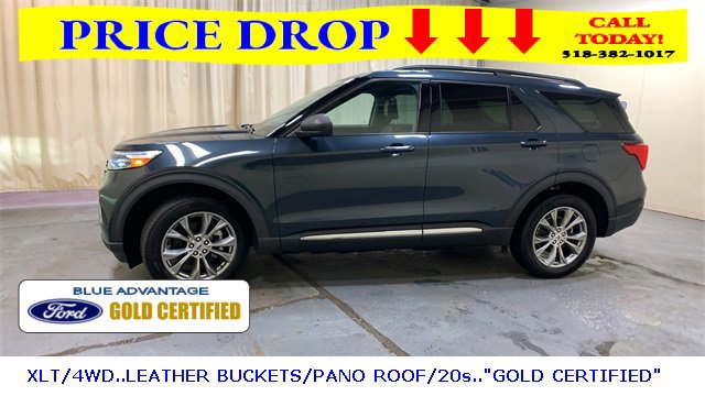 Certified 2022 Ford Explorer XLT w/ Equipment Group 202A image 3