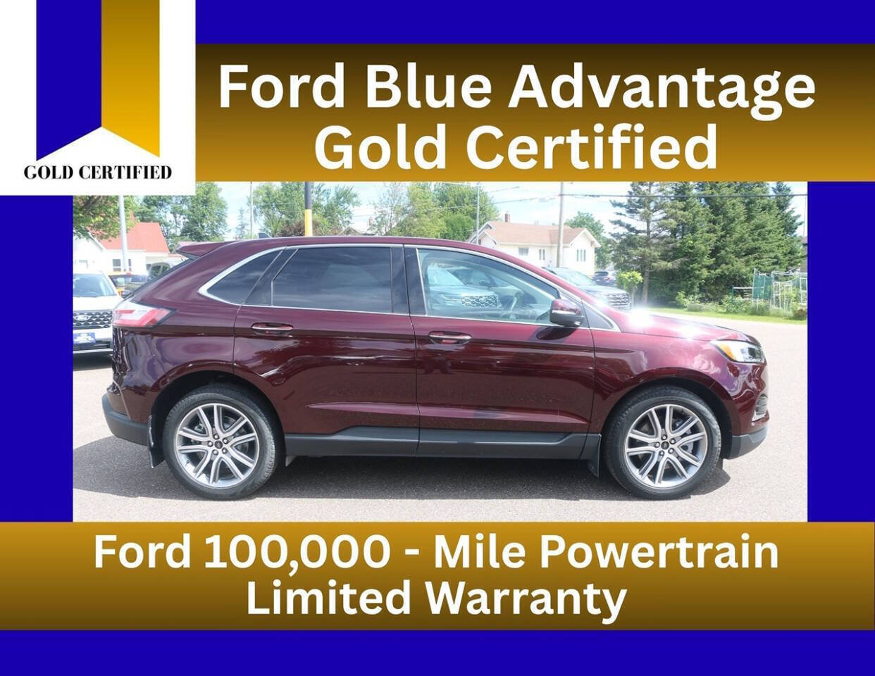 Certified 2024 Ford Edge Titanium w/ Equipment Group 301A