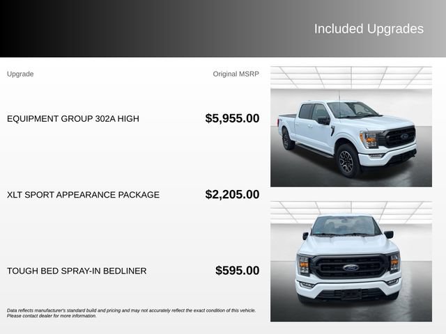Certified 2022 Ford F150 XLT w/ Equipment Group 302A High AWD/4WD image 6