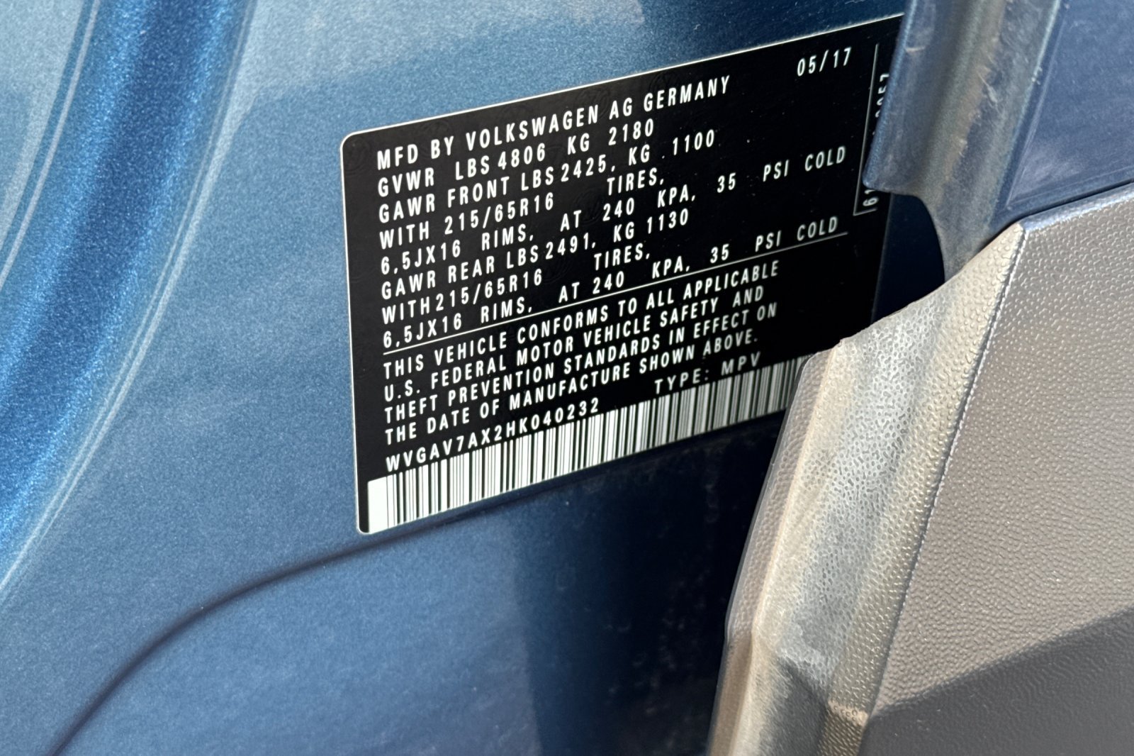 Used 2017 Volkswagen Tiguan S FWD image 29