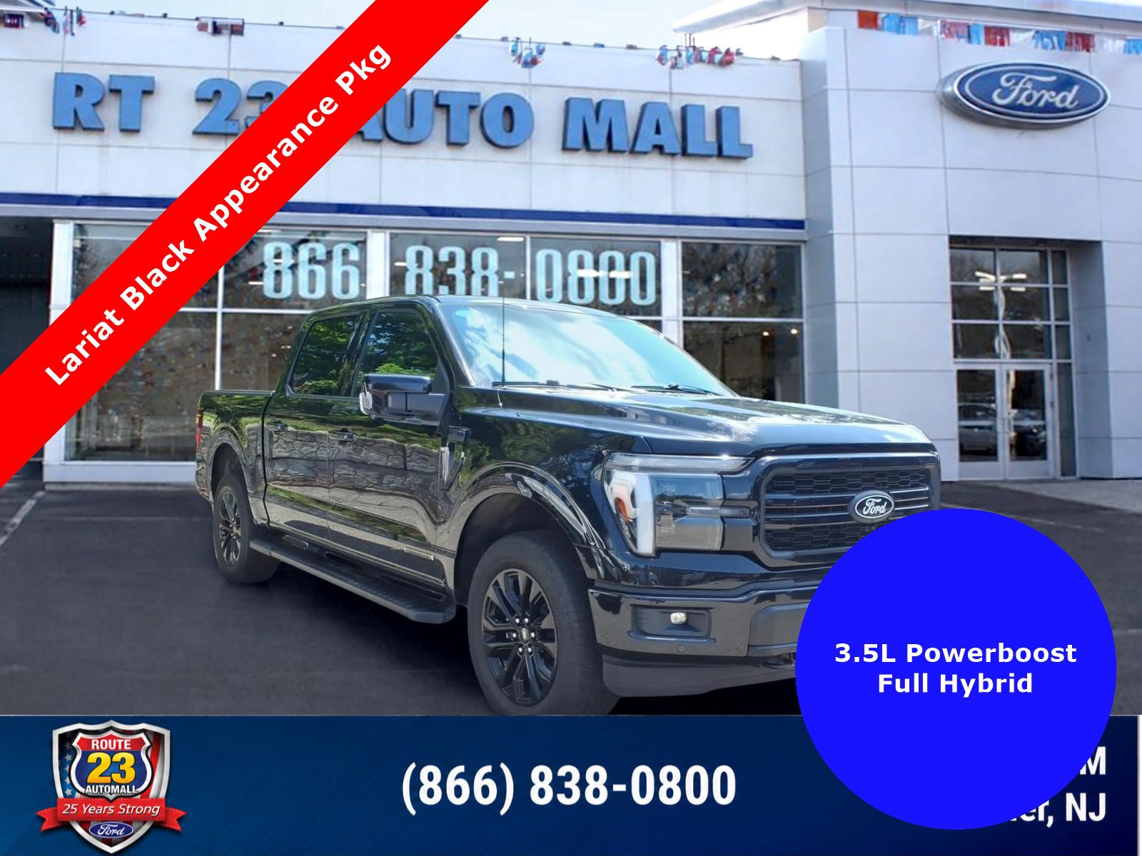 Certified 2025 Ford F150 Lariat w/ Equipment Group 501A Mid AWD/4WD image 1