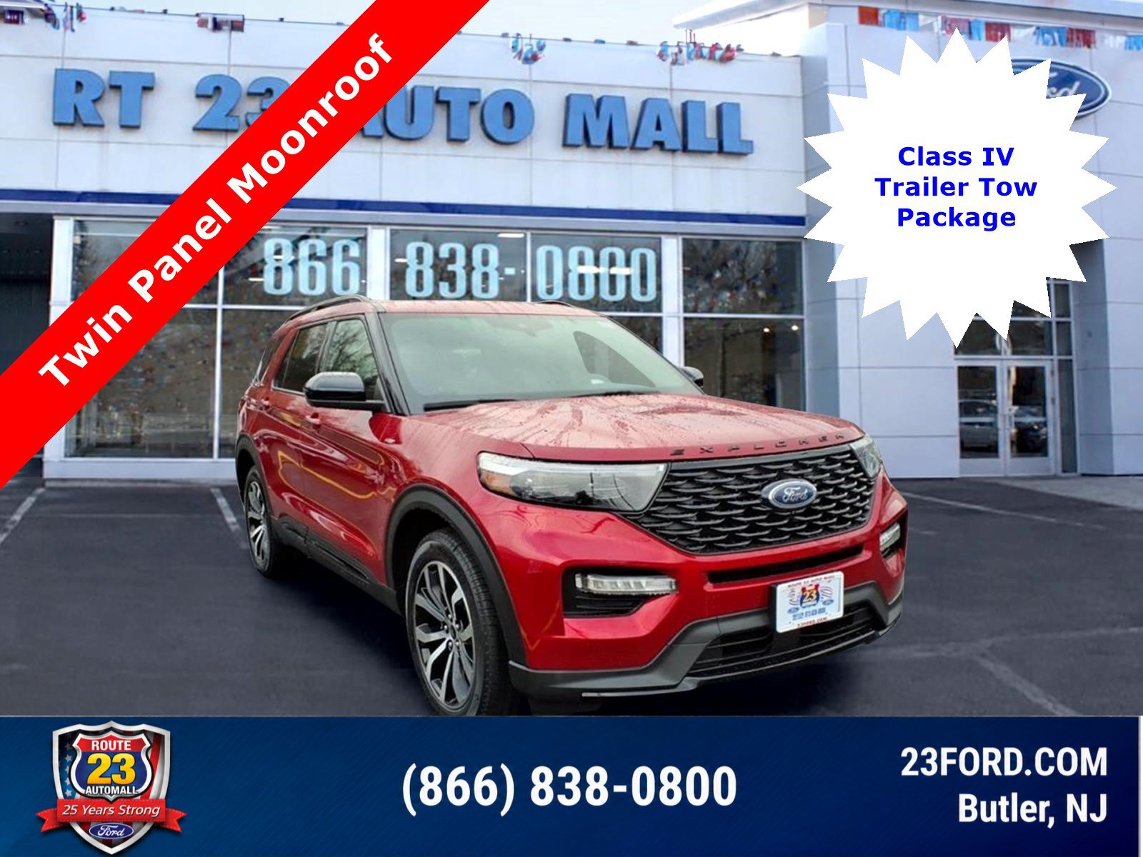 Certified 2022 Ford Explorer ST-Line w/ Class IV Trailer Tow Package AWD/4WD video 1
