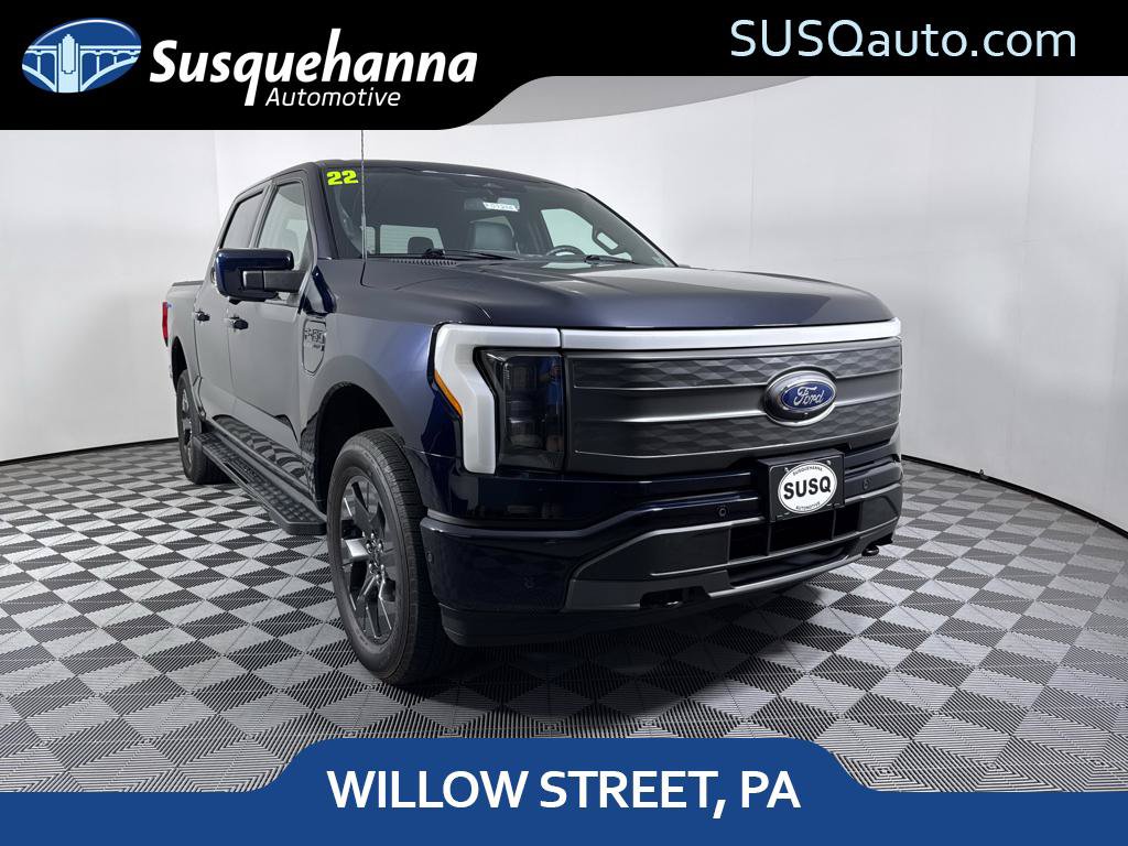 Certified 2022 Ford F150 Lightning Lariat AWD/4WD video 1