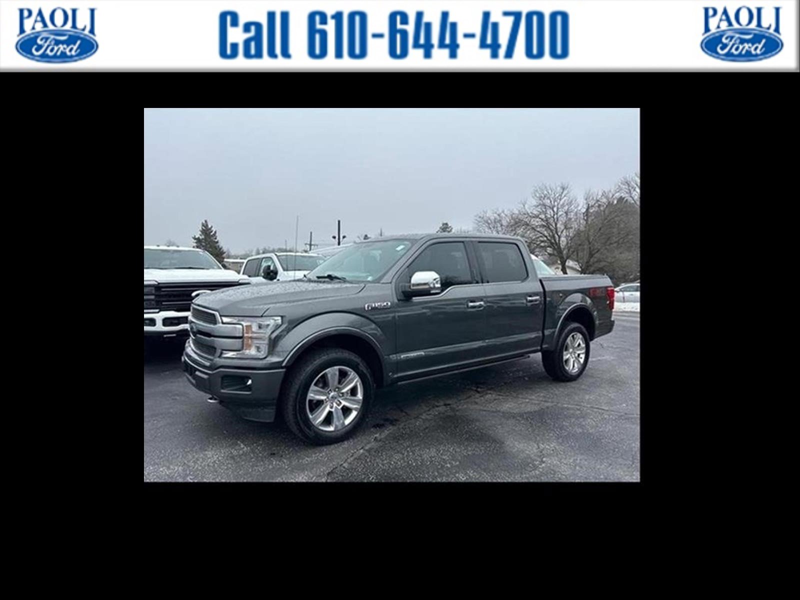Certified 2019 Ford F150 Platinum w/ Equipment Group 701A Luxury