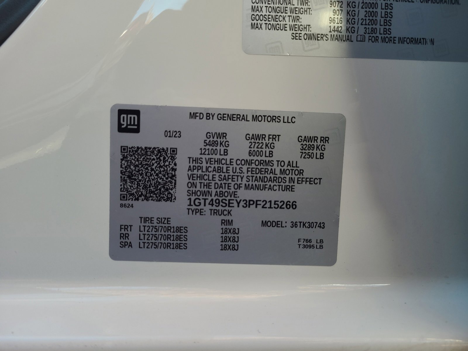 Used 2023 GMC Sierra 3500 Pro w/ Gooseneck/5TH Wheel Package image 25