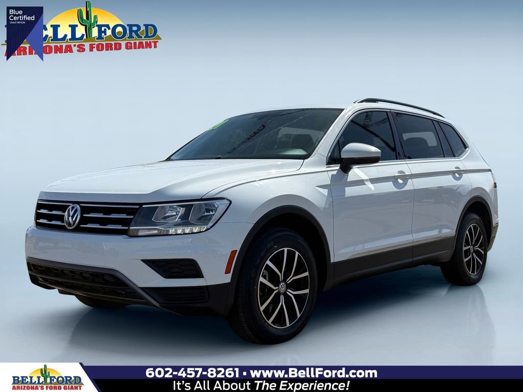 Used 2021 Volkswagen Tiguan SE w/ Panoramic Sunroof Package AWD/4WD image 1