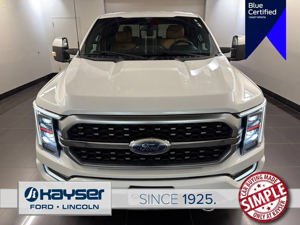 Certified 2022 Ford F150 Platinum w/ Equipment Group 701A High AWD/4WD image 2