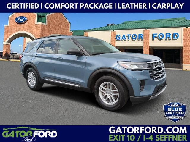 Certified 2025 Ford Explorer Active w/ Active Comfort Package