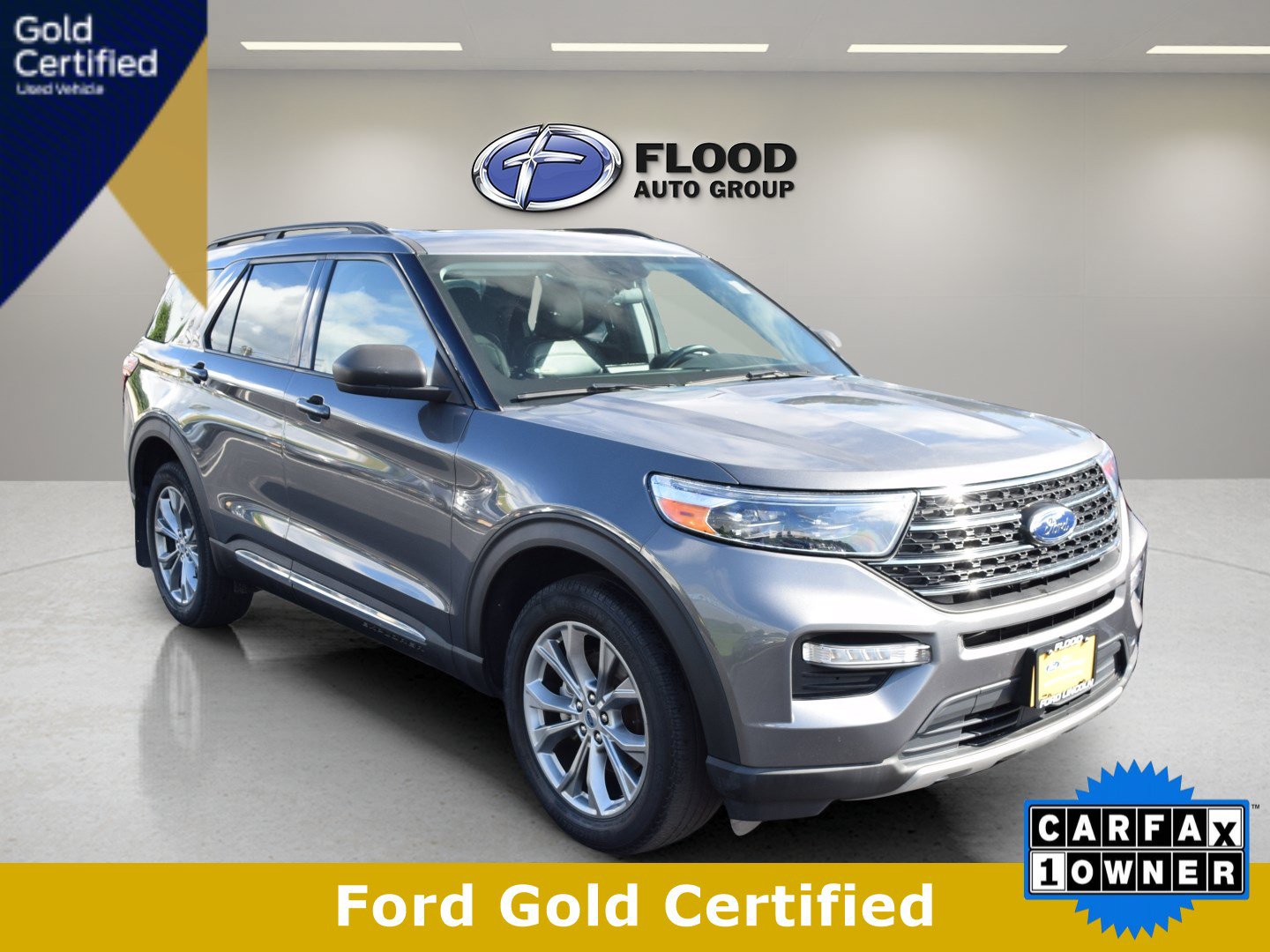 Certified 2022 Ford Explorer XLT w/ Equipment Group 202A AWD/4WD image 1
