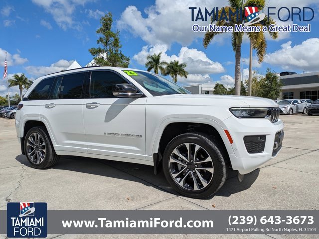 Used 2023 Jeep Grand Cherokee Overland w/ Luxury Tech Group IV