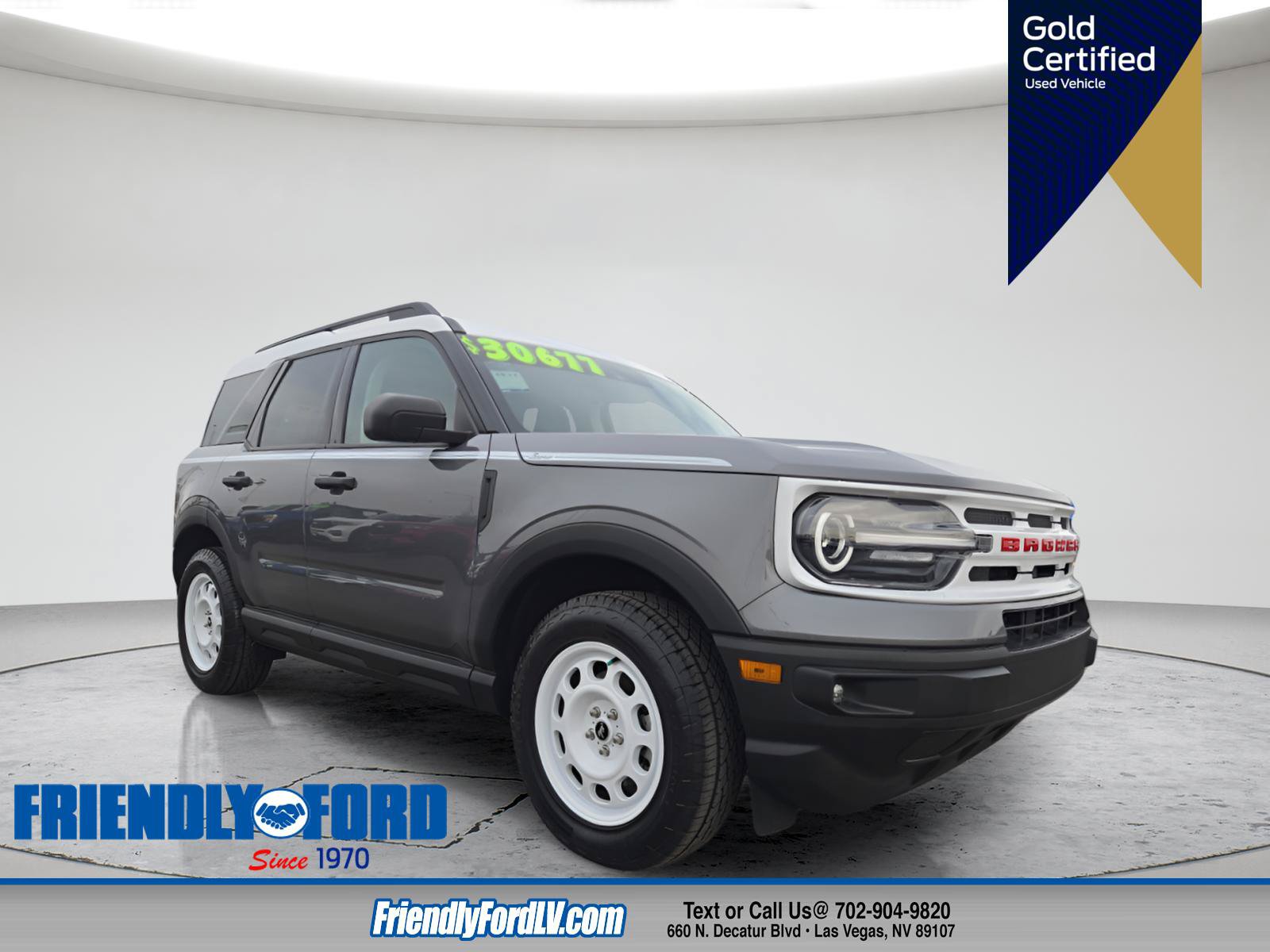 Certified 2023 Ford Bronco Sport Heritage