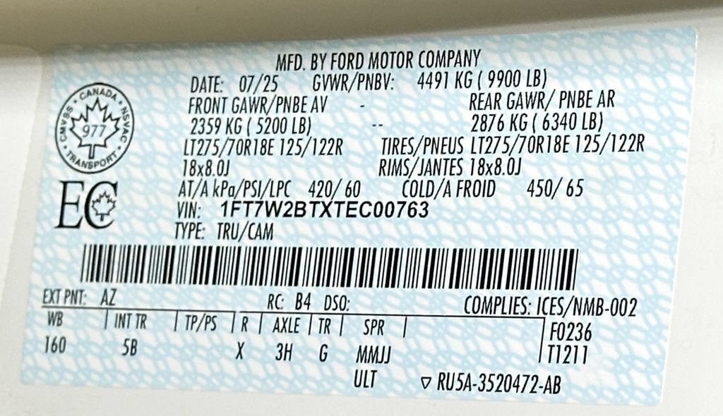 Certified 2026 Ford F250 Lariat w/ Lariat Ultimate Package AWD/4WD image 63