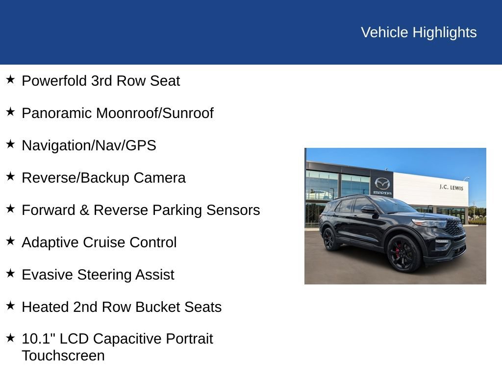 Certified 2023 Ford Explorer ST w/ Equipment Group 401A AWD/4WD image 29