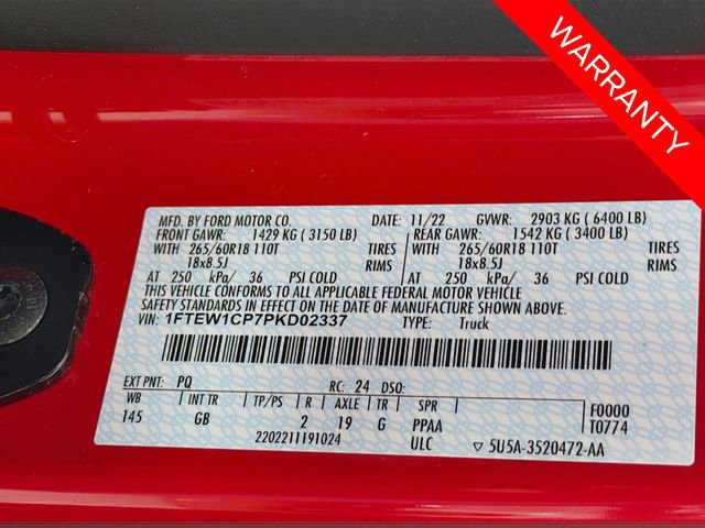Certified 2023 Ford F150 XL w/ STX Appearance Package RWD image 32