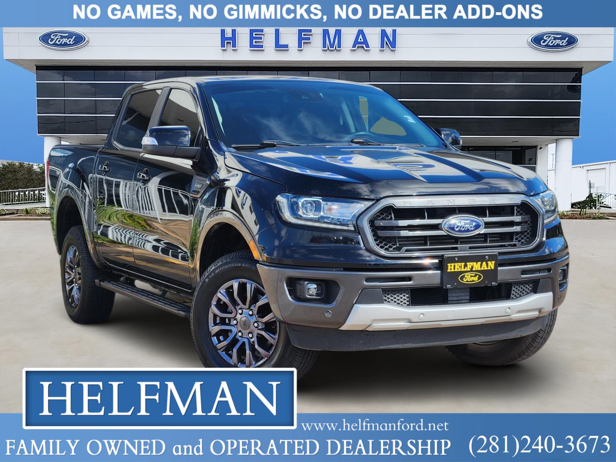 Certified 2021 Ford Ranger Lariat w/ Equipment Group 501A High