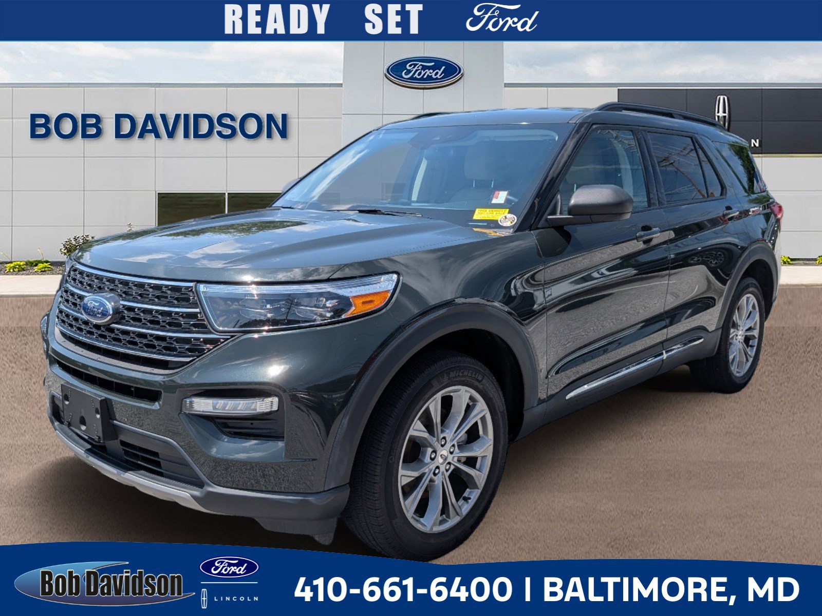 Certified 2023 Ford Explorer XLT w/ Equipment Group 202A