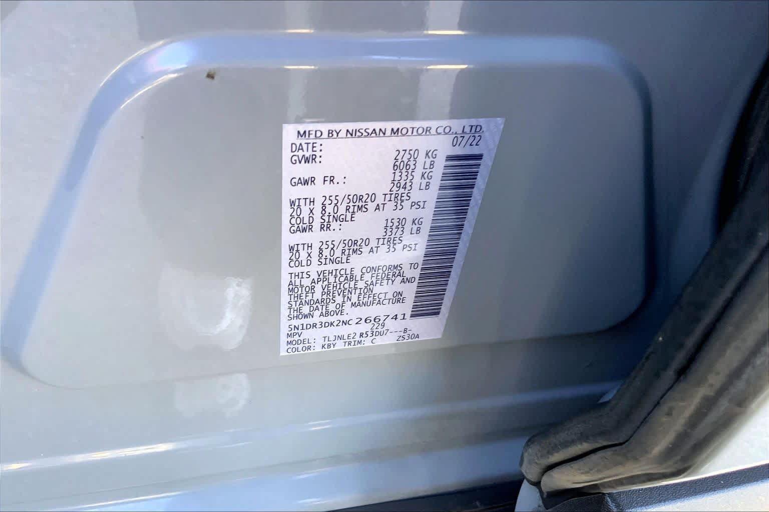 Used 2022 Nissan Pathfinder Platinum AWD/4WD image 35