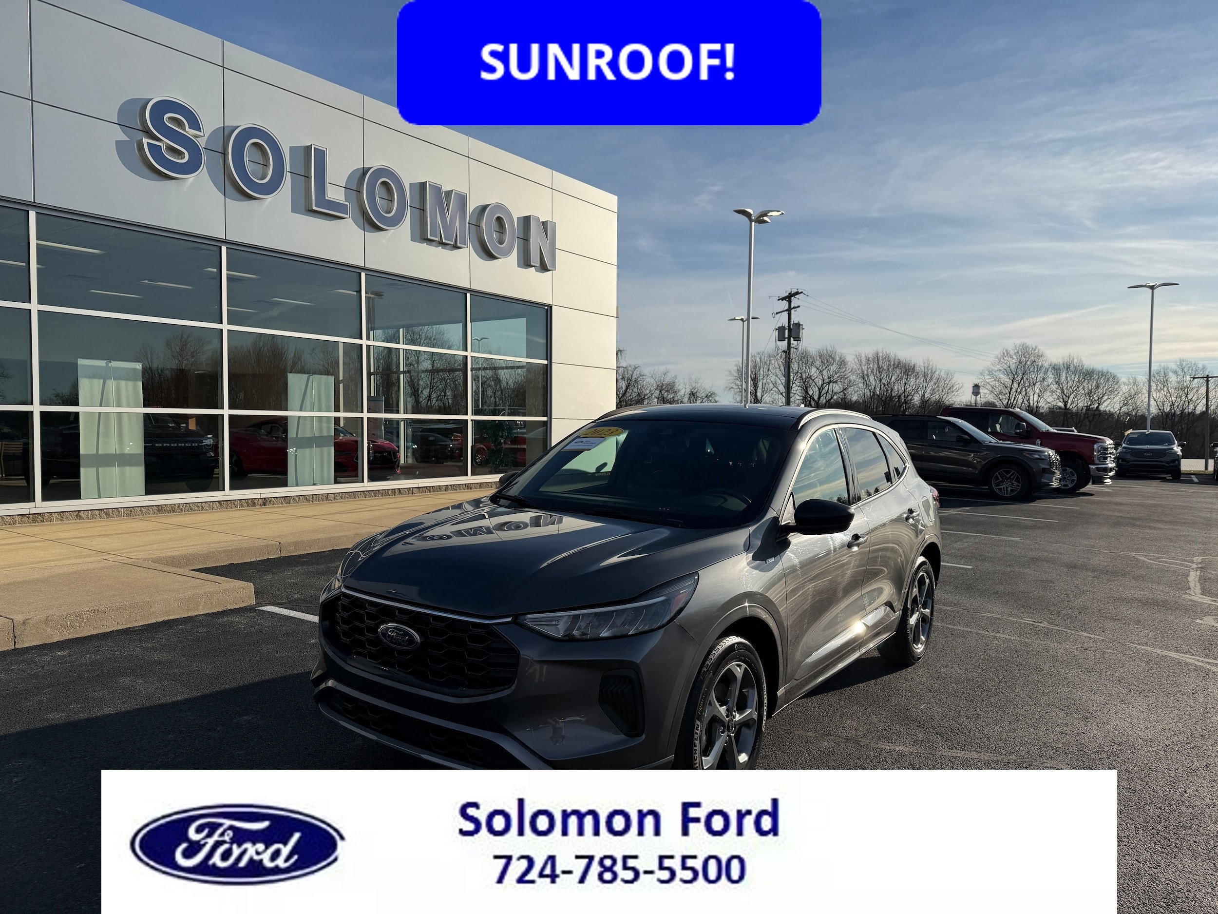 Certified 2023 Ford Escape ST-Line w/ Tech Pack #1 AWD/4WD image 1