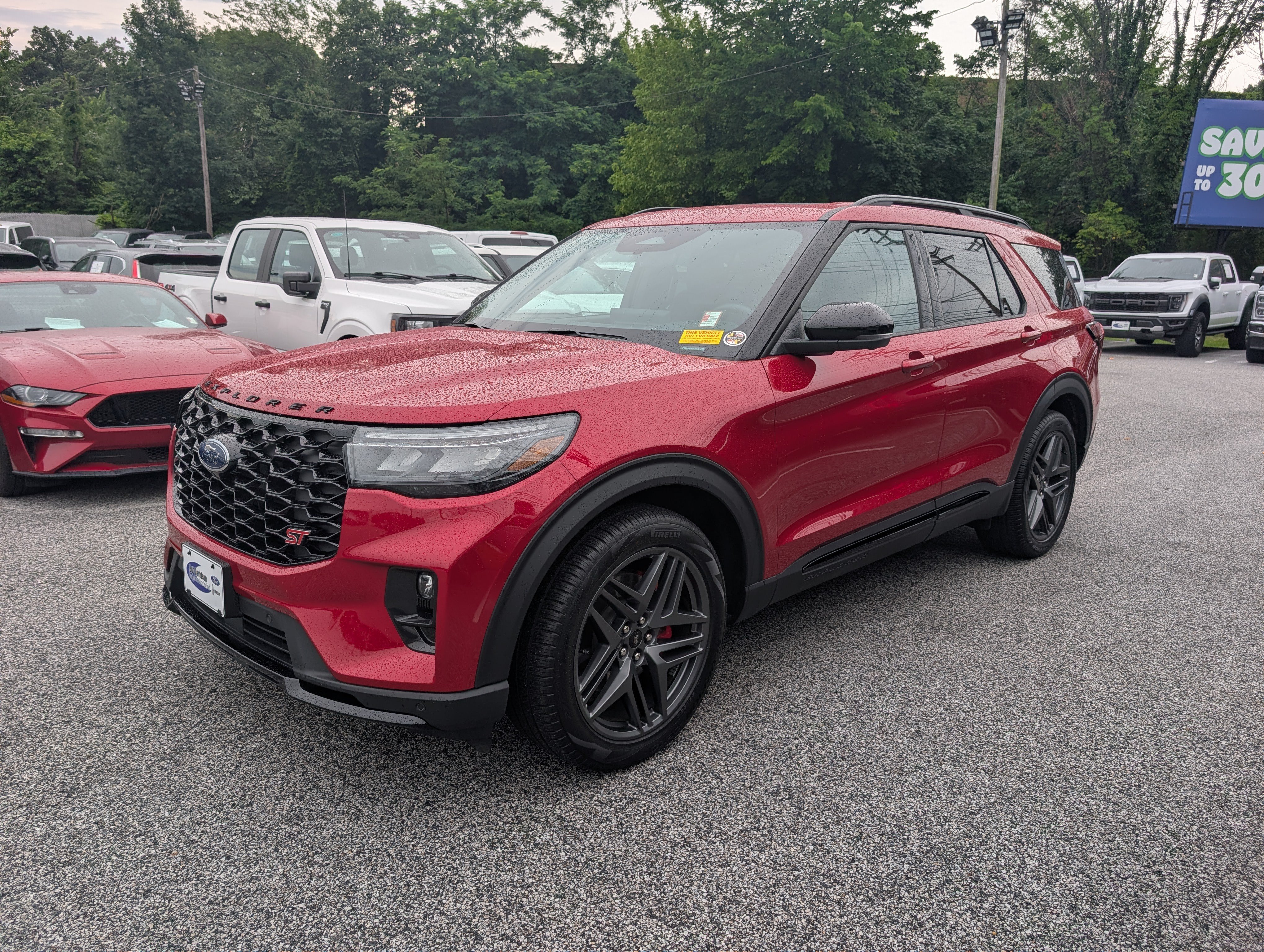 Certified 2025 Ford Explorer ST w/ Sun And Sound Package AWD/4WD image 2