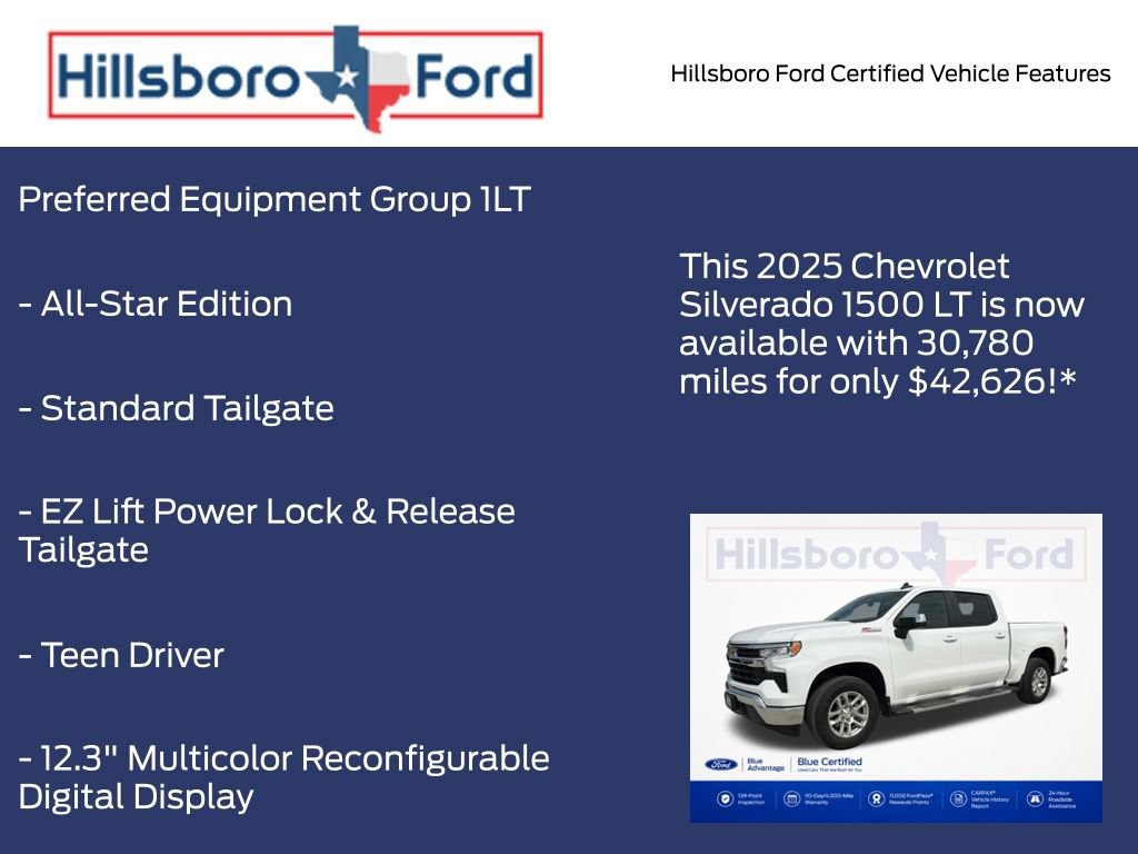 Used 2025 Chevrolet Silverado 1500 LT AWD/4WD image 17