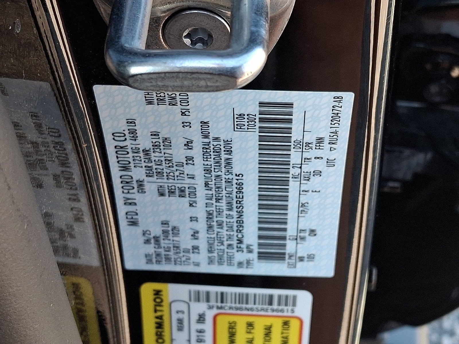 Certified 2025 Ford Bronco Sport Big Bend AWD/4WD image 26