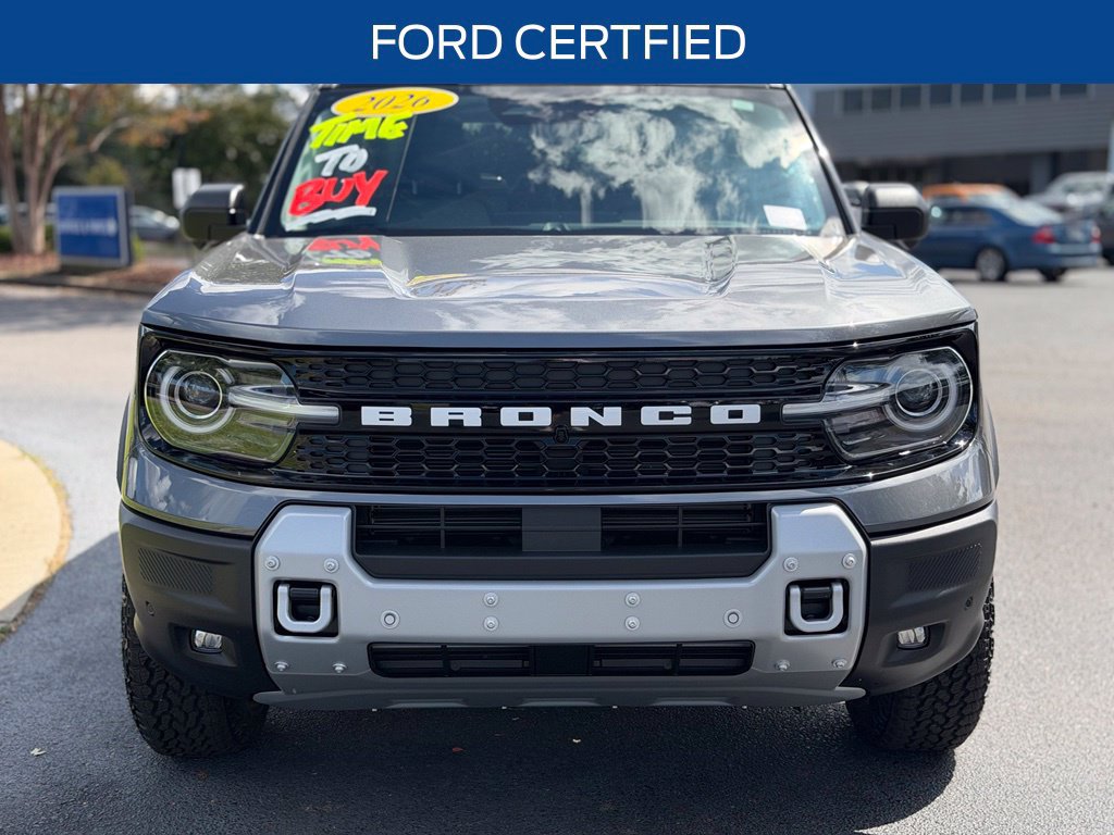 Certified 2026 Ford Bronco Sport Badlands w/ Sasquatch Badlands Package AWD/4WD image 3