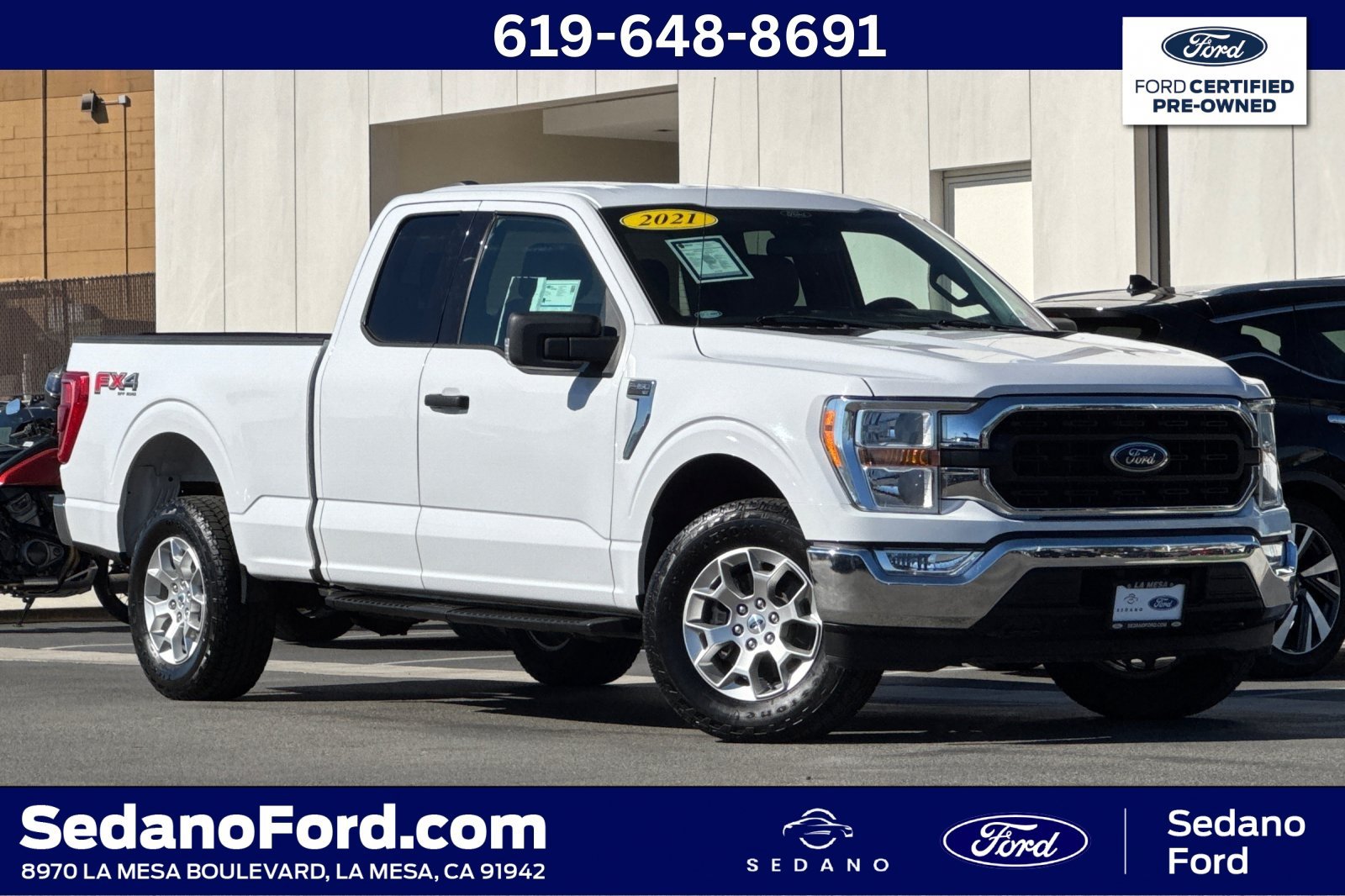 Certified 2021 Ford F150 XLT w/ Equipment Group 301A Mid AWD/4WD image 1