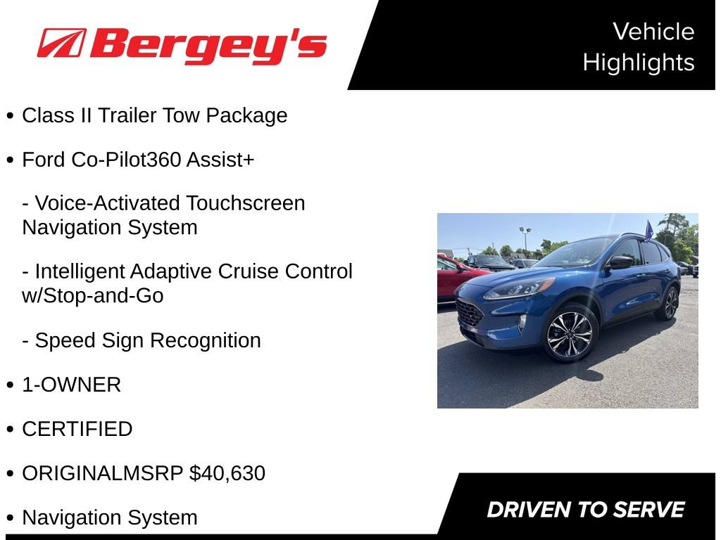 Certified 2022 Ford Escape SEL w/ SEL Stealth AWD Package image 5