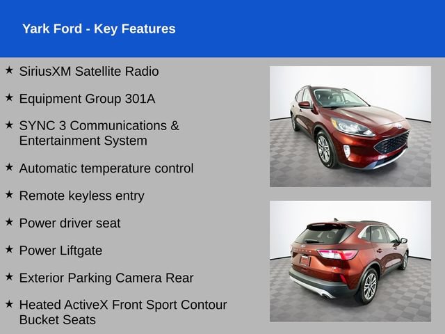 Certified 2021 Ford Escape SEL FWD image 2