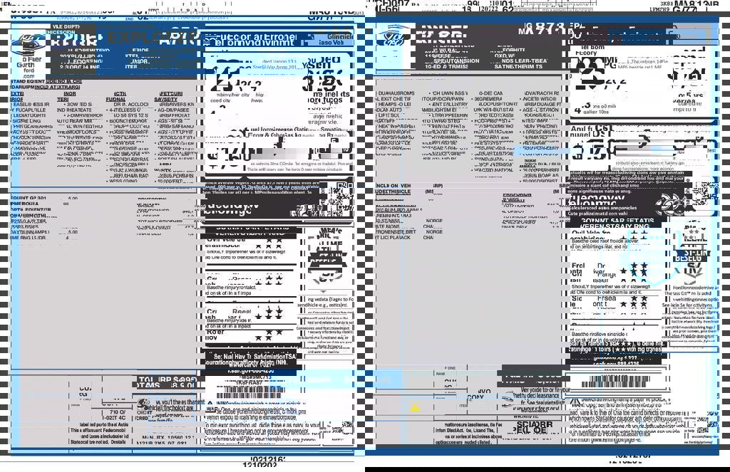 Certified 2021 Ford Explorer Limited w/ Equipment Group 301A image 38