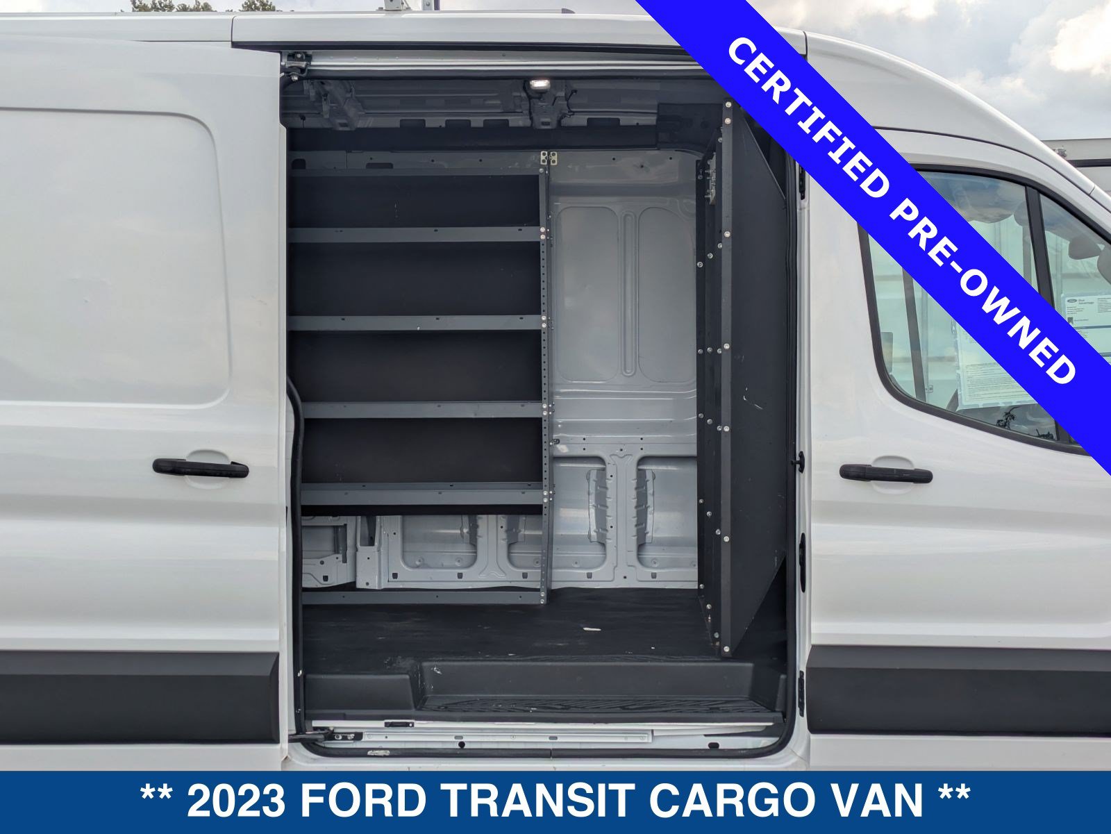 Certified 2023 Ford Transit 250 Medium Roof RWD image 15