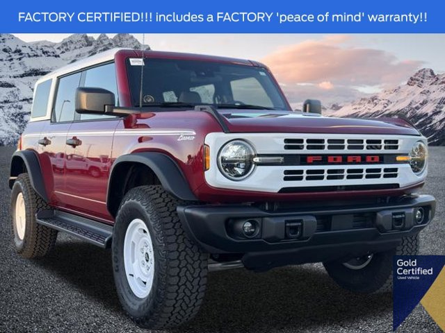 Certified 2025 Ford Bronco Heritage Edition