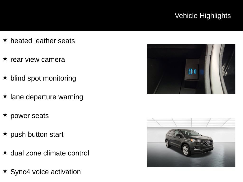 Certified 2022 Ford Edge SEL image 10