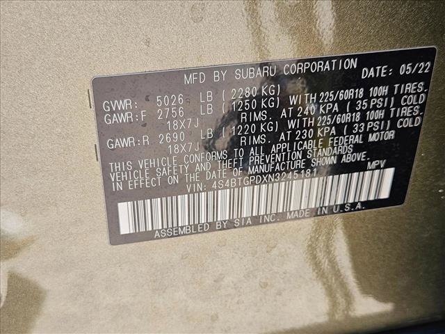 Used 2022 Subaru Outback Touring XT AWD/4WD image 26