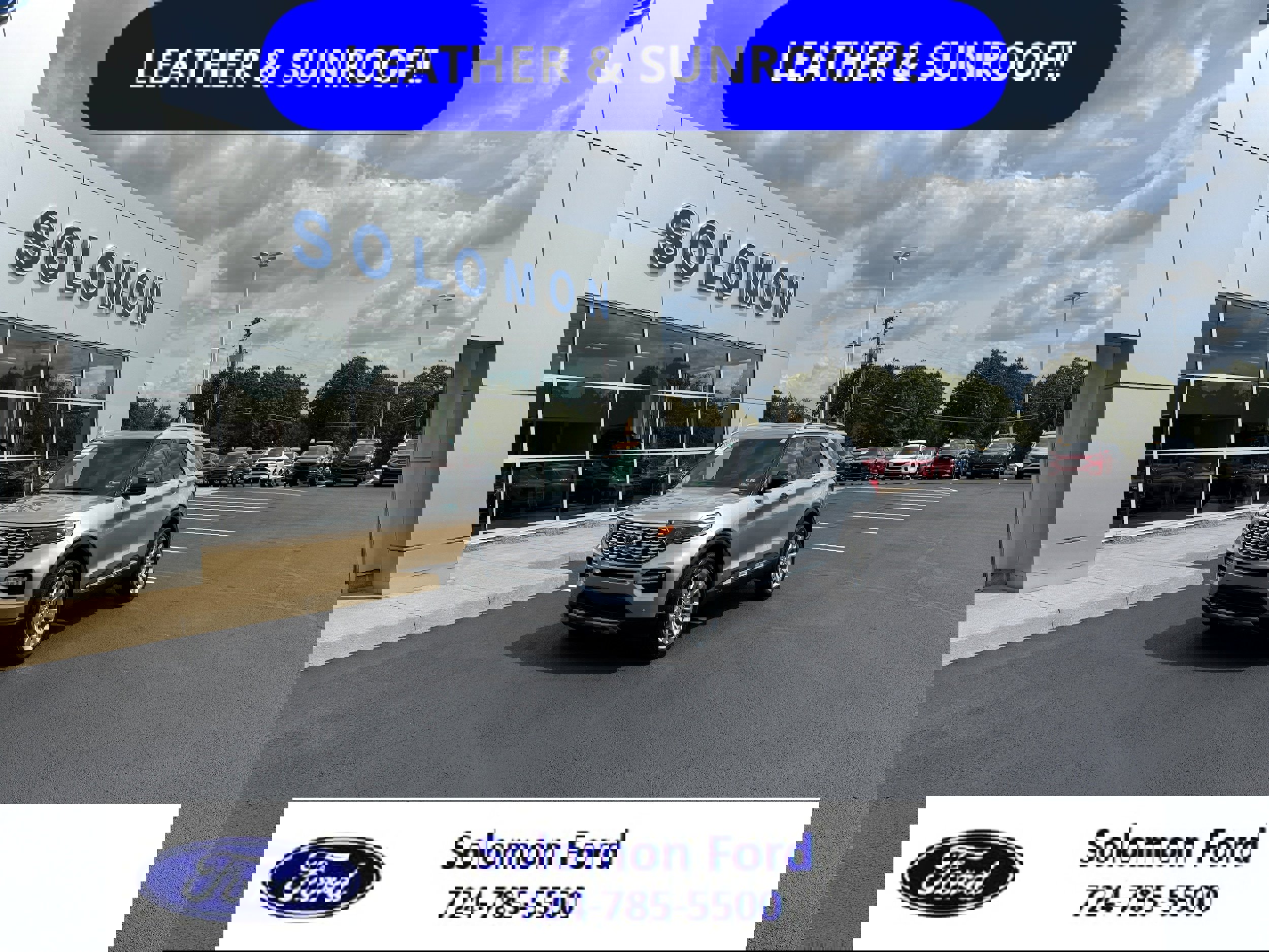 Certified 2020 Ford Explorer Platinum w/ Premium Technology Package