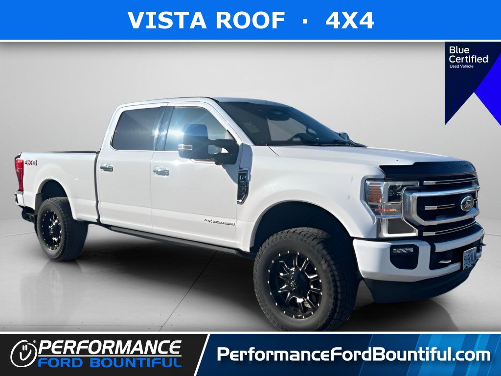 Certified 2021 Ford F350 Platinum AWD/4WD image 1