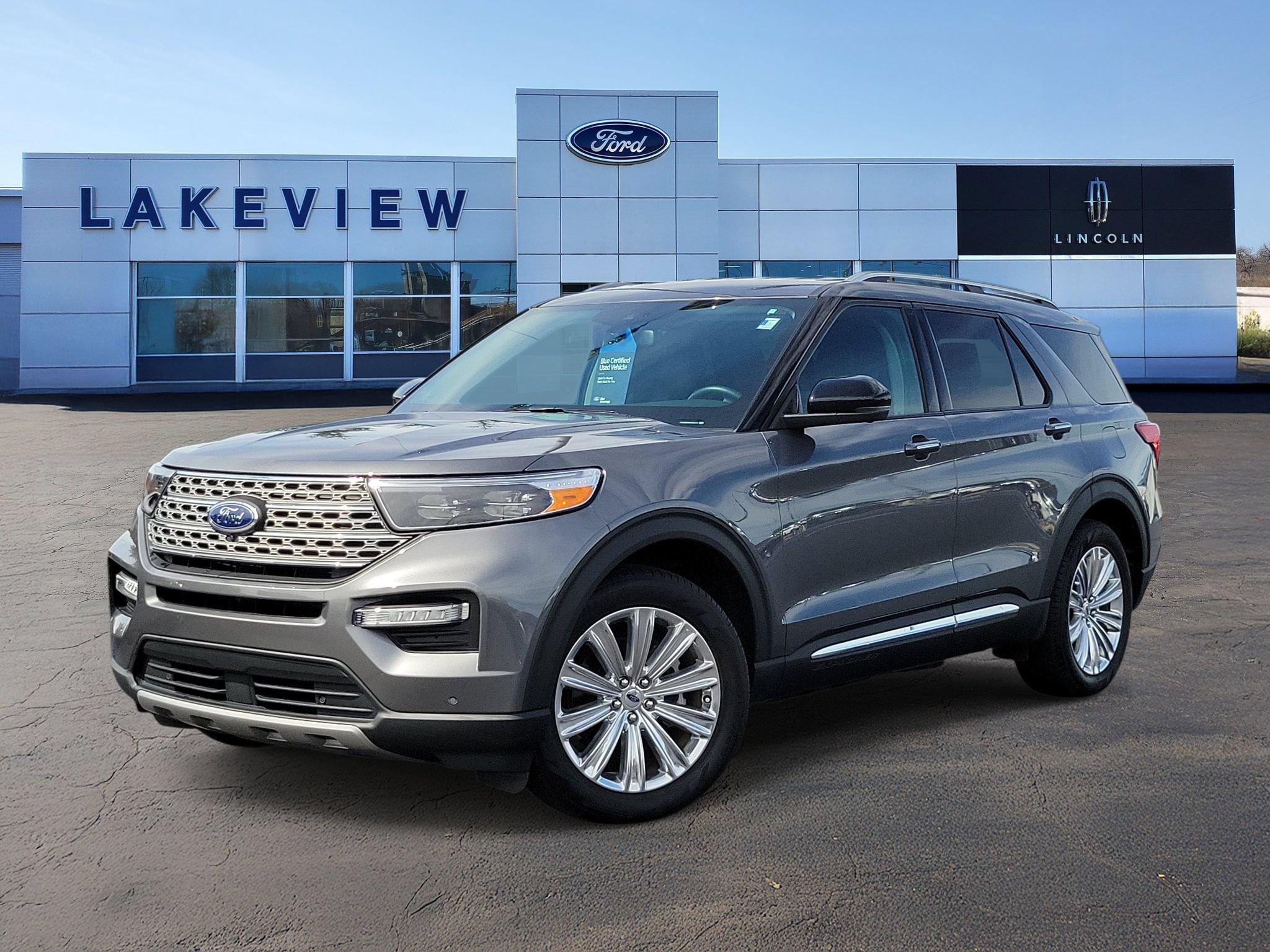 Certified 2023 Ford Explorer Limited w/ Limited Technology Package RWD image 1