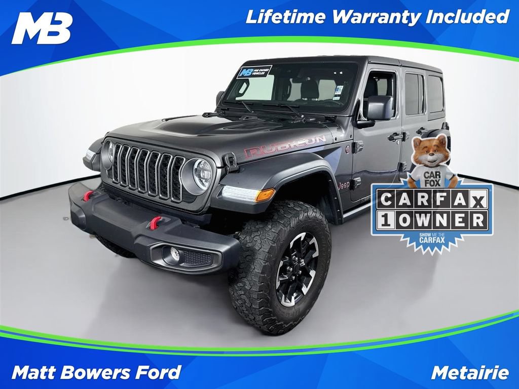 Used 2025 Jeep Wrangler Unlimited Rubicon AWD/4WD image 1
