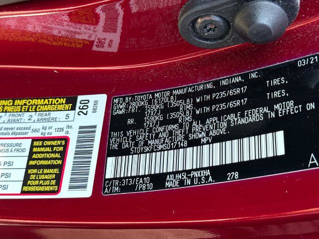 Used 2021 Toyota Sienna XLE AWD/4WD image 17