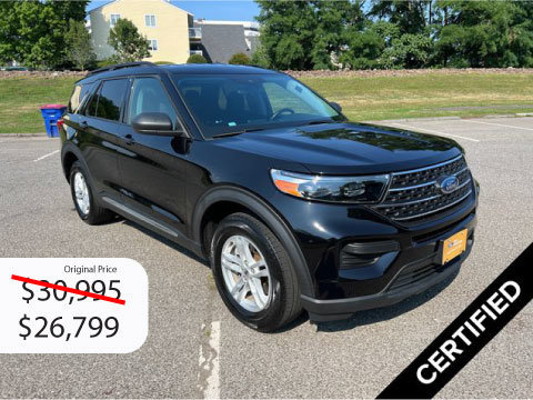 Certified 2022 Ford Explorer XLT