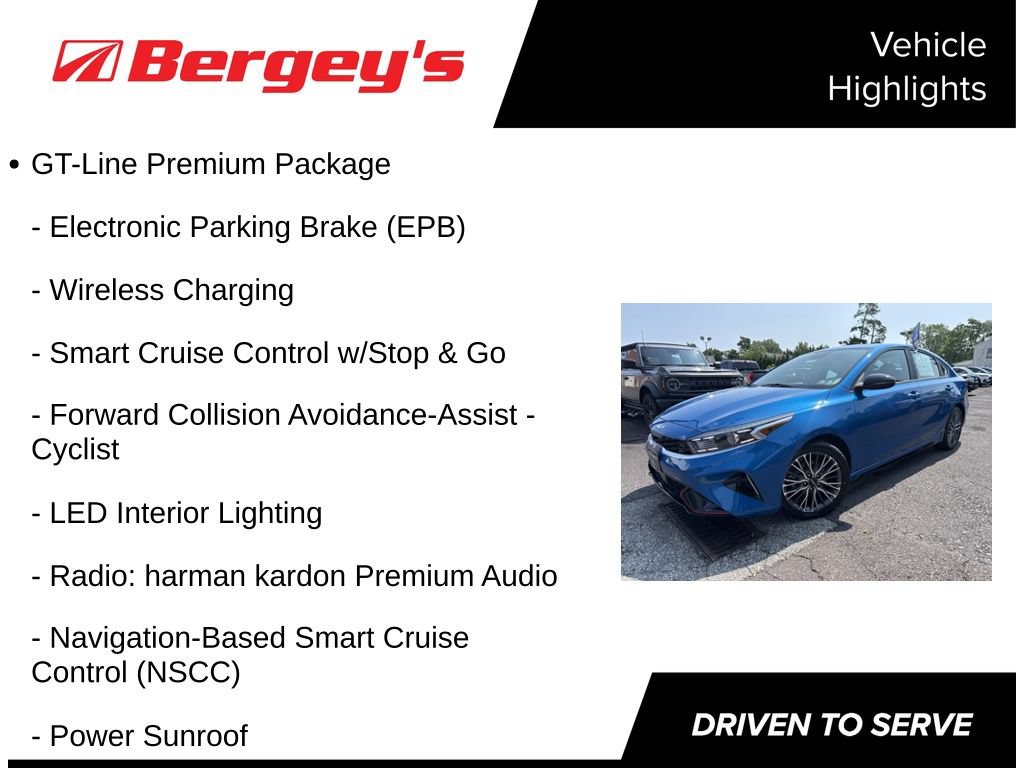 Used 2023 Kia Forte GT-Line w/ GT-Line Premium Package FWD image 5