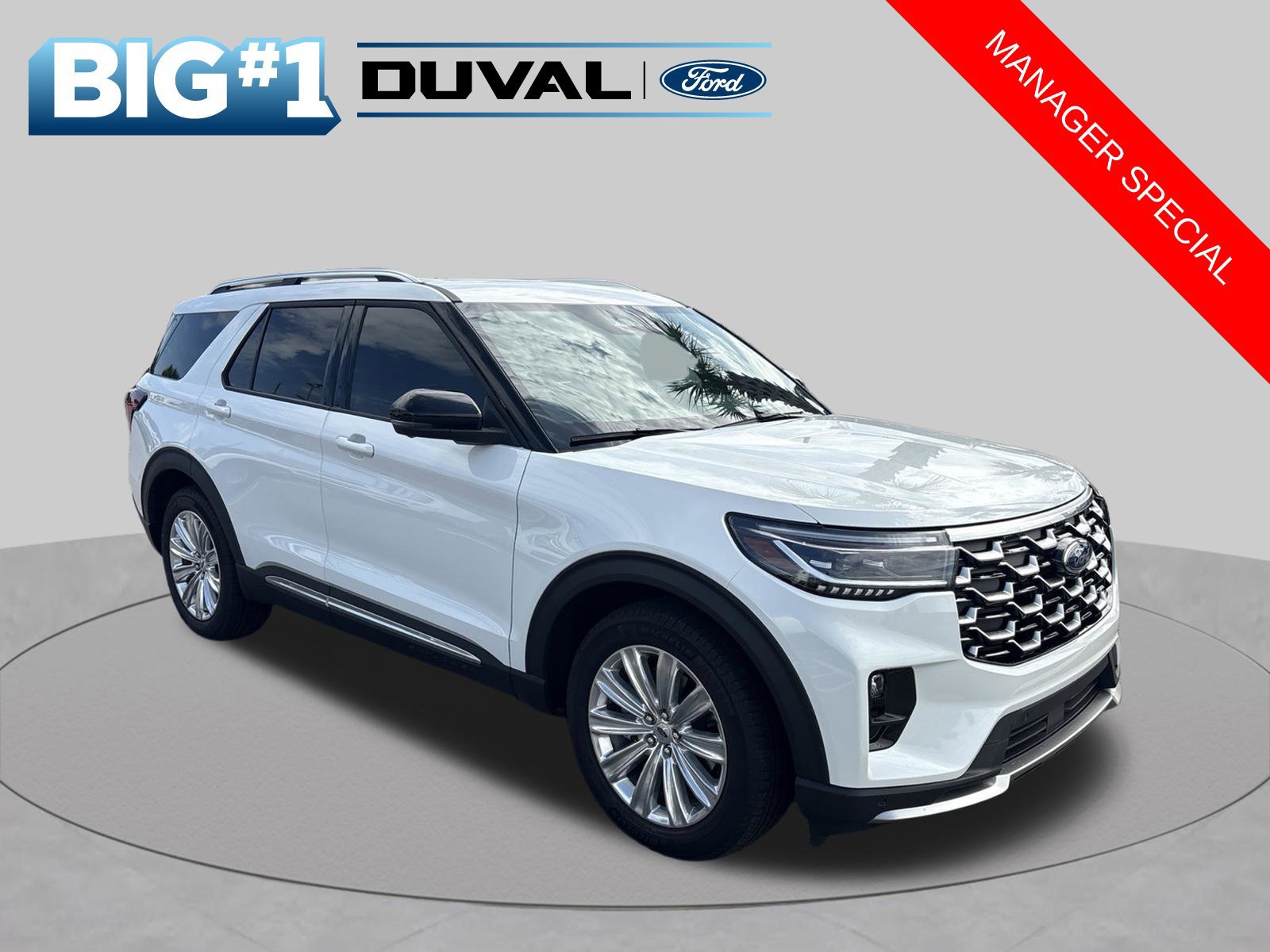 Certified 2025 Ford Explorer Platinum