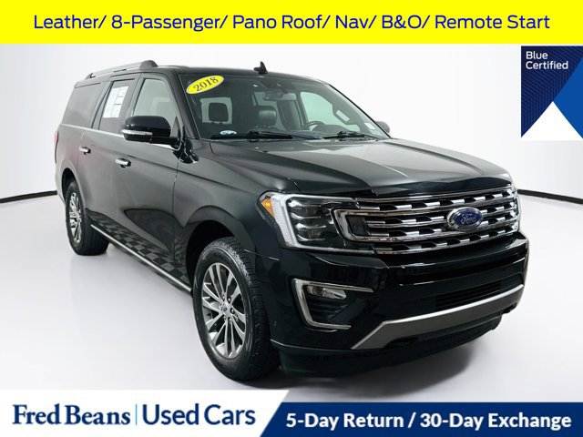 Certified 2018 Ford Expedition Max Limited w/ Equipment Group 301A AWD/4WD image 1