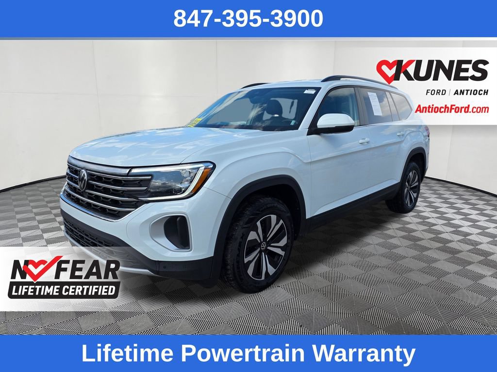 Used 2024 Volkswagen Atlas SE AWD/4WD image 3