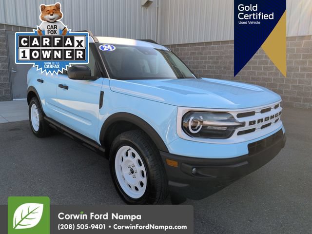 Certified 2024 Ford Bronco Sport Heritage w/ Heritage Convenience Package AWD/4WD 360° Tour