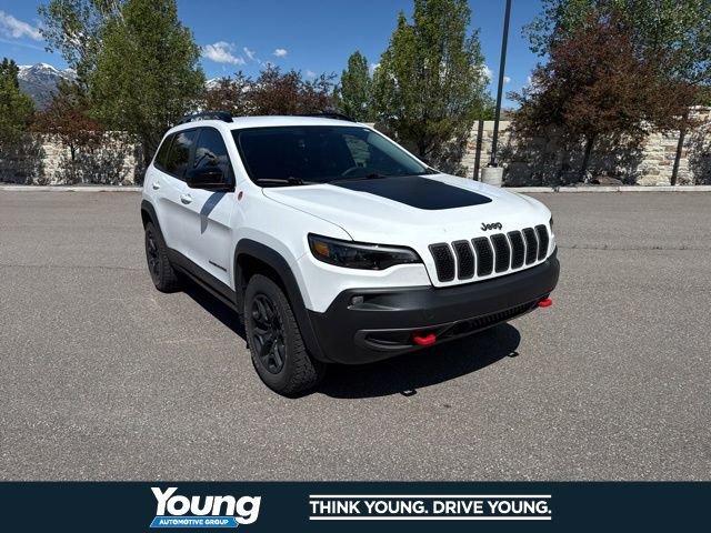 Used 2022 Jeep Cherokee Trailhawk w/ Premium Leather Package AWD/4WD image 15