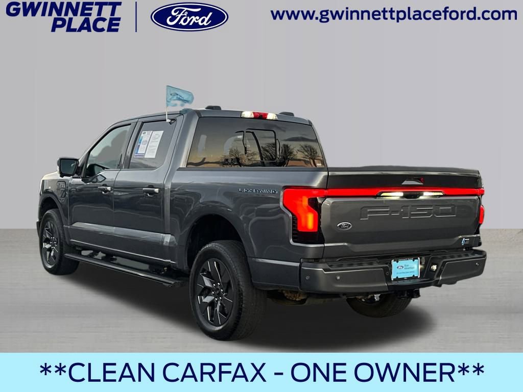 Certified 2023 Ford F150 Lightning Lariat w/ Equipment Group 511A High image 7